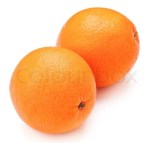 two oranges