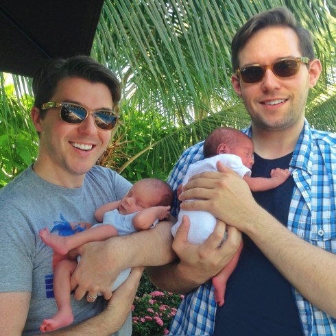 josh henry julianne matt two weeks old pool westin mumbai memorial day weekend